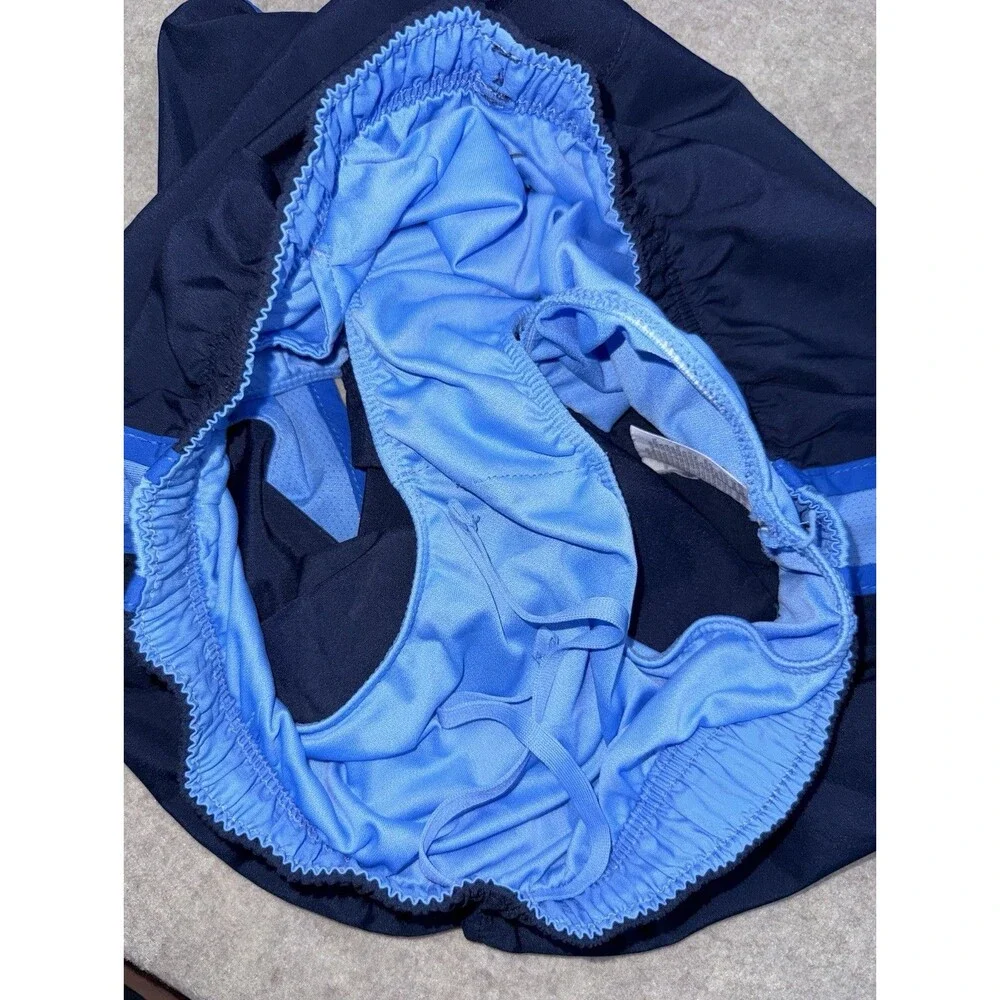 Nike Dri-FIT Women’s Running Shorts Drawstring Elastic Waist Navy Blue Size S